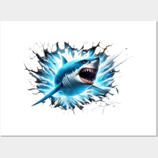 Shark Fury Posters and Art